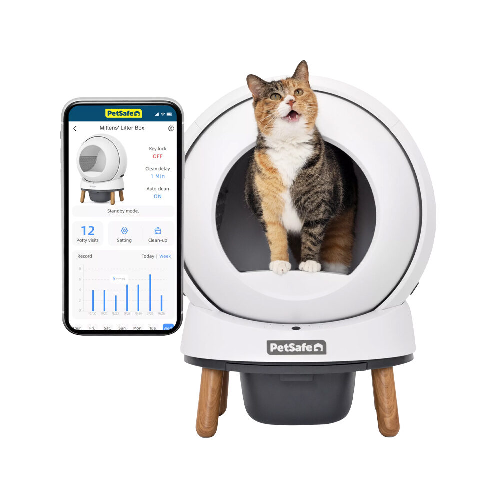 PetSafe ScoopFree SmartSpin Zelfreinigende Kattenbak