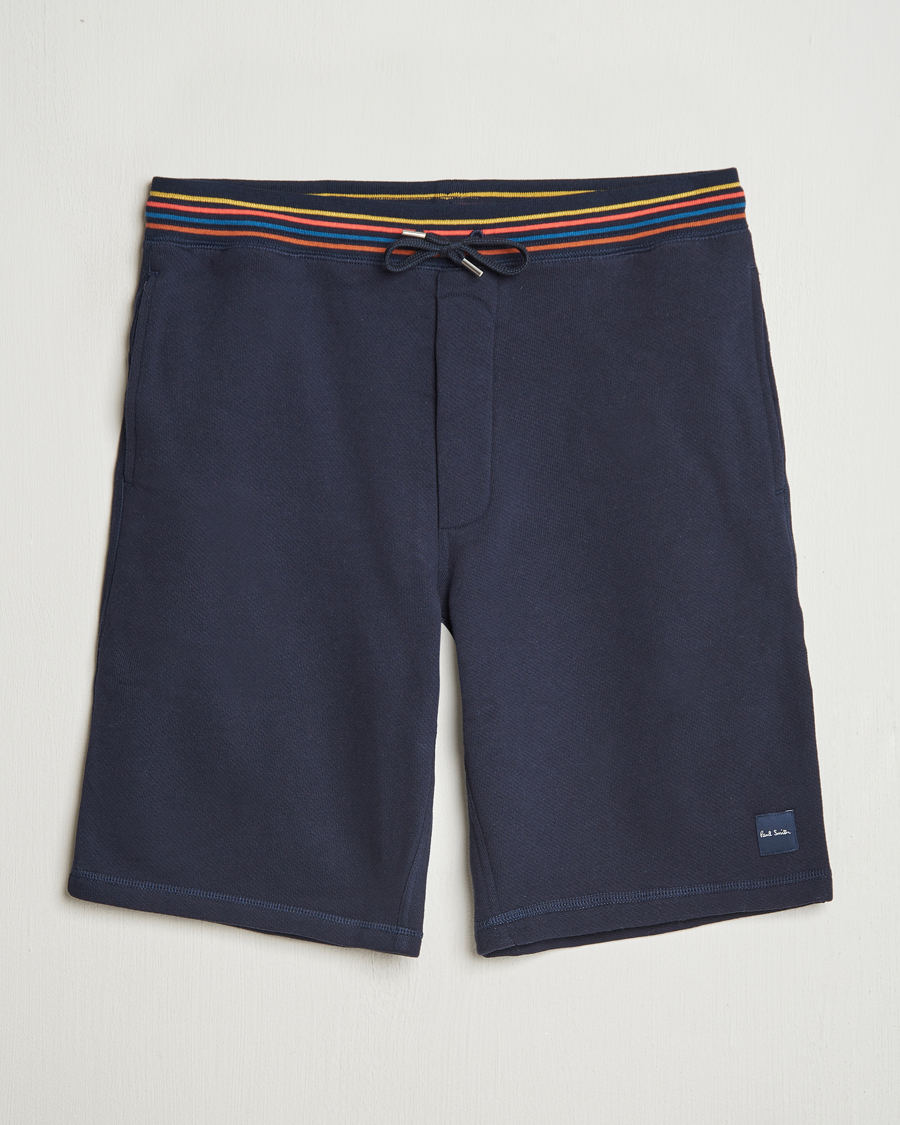 Paul Smith Artist Rib Sweatshorts Navy