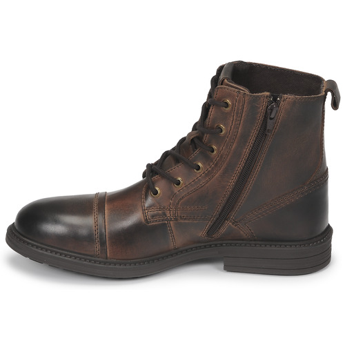 Jack & Jones - JFW HOWARD LEATHER BOOT - Cognac