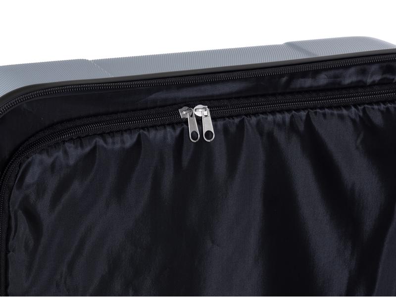 FTM Reisekofferset World Superb 2-teilig, Silbergrau Zwei Trolleys unterschiedlicher Grösse