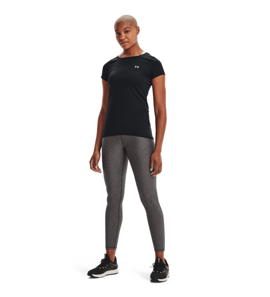 Camiseta de manga curta Under Armour HeatGear Armour, preta