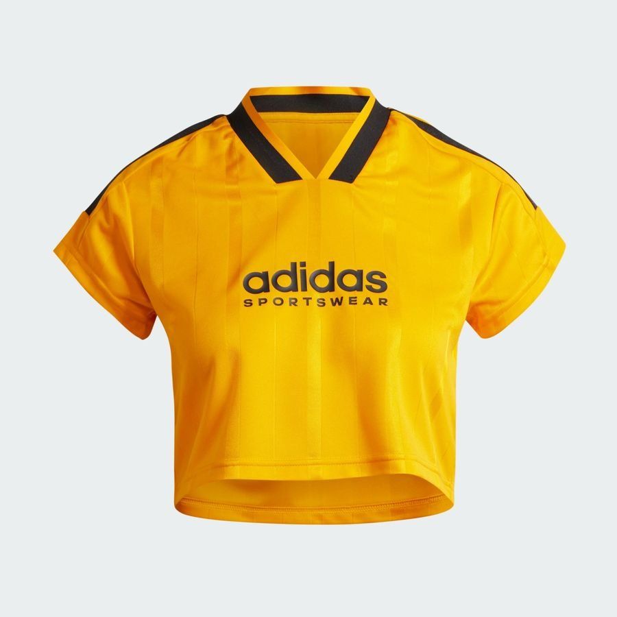 Adidas Maillot crop top à 3 bandes coupées Tiro