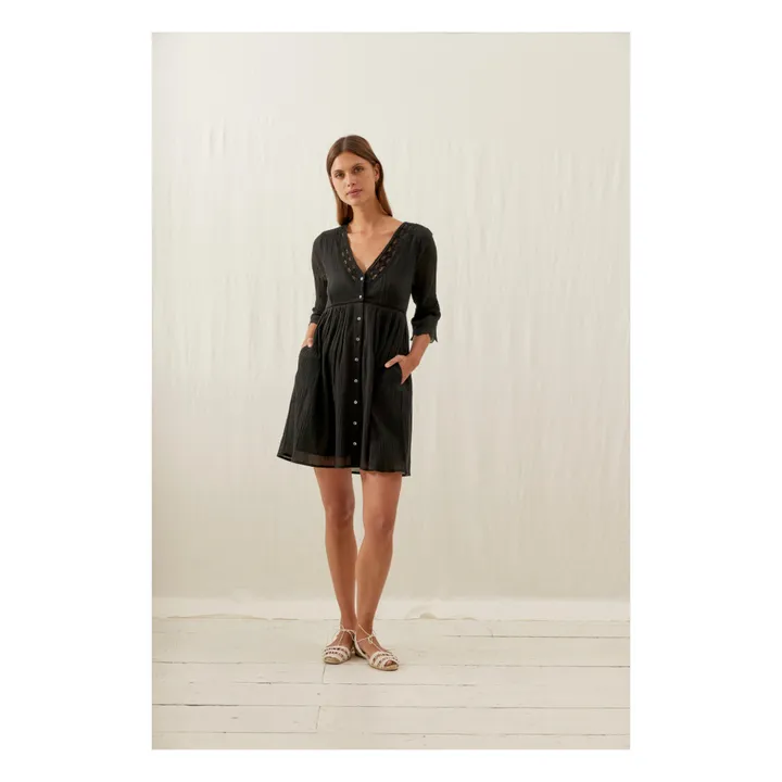 Louise Misha Robe Chacha - Collection Femme | Noir