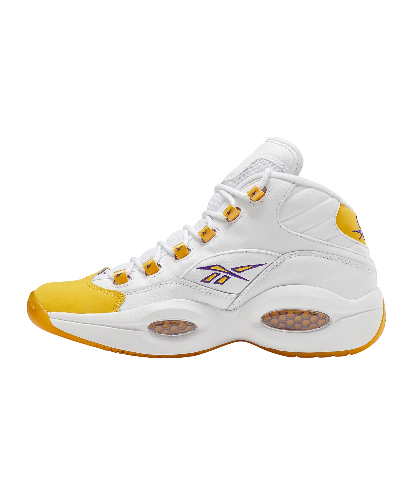 Reebok Question MID Weiss Gelb
