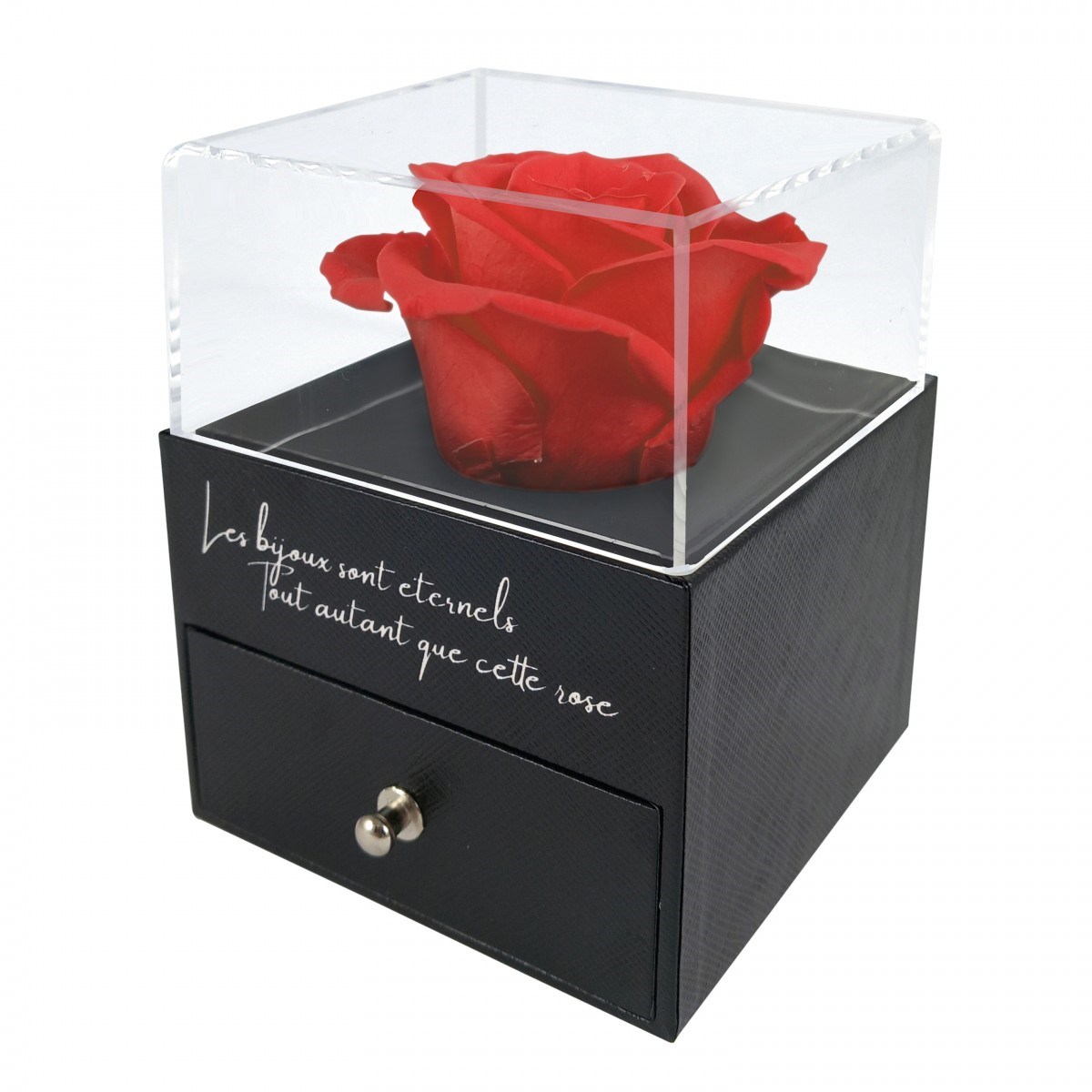 Boite à bijoux - Rose eternelle