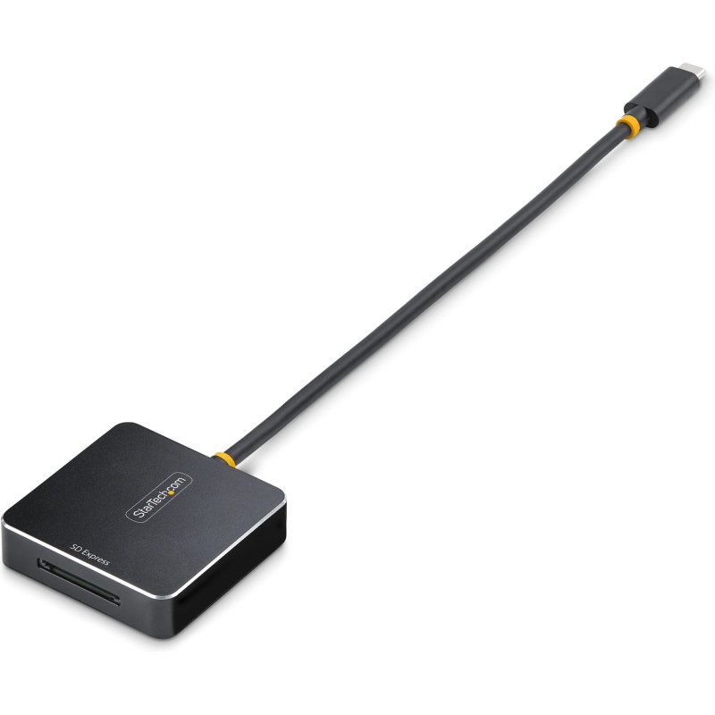 StarTech.com Lecteur de Cartes SD Express USB-C, USB 10Gbps, Lecteur de Cartes Mémoire Portable, Adaptateur USB Type-C vers Secure Digital 7.1, Fonctionne avec tous les Systèmes d'Exploitation