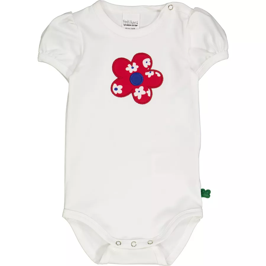 Fred's World Kurzarmbody White
