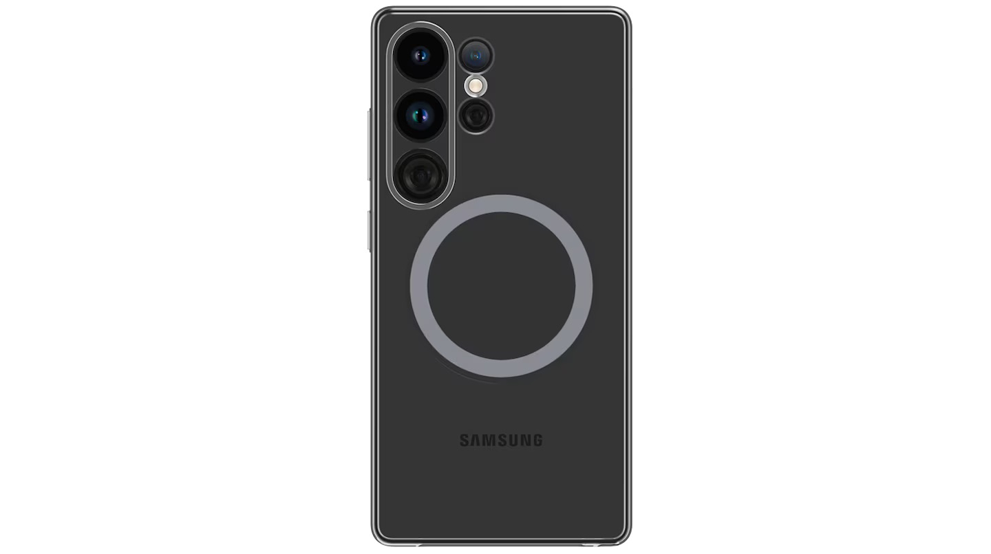 Galaxy S25 Ultra Hardcase Hülle Clear Magnetic Case (GP-FPS938SAATW) - Transparent