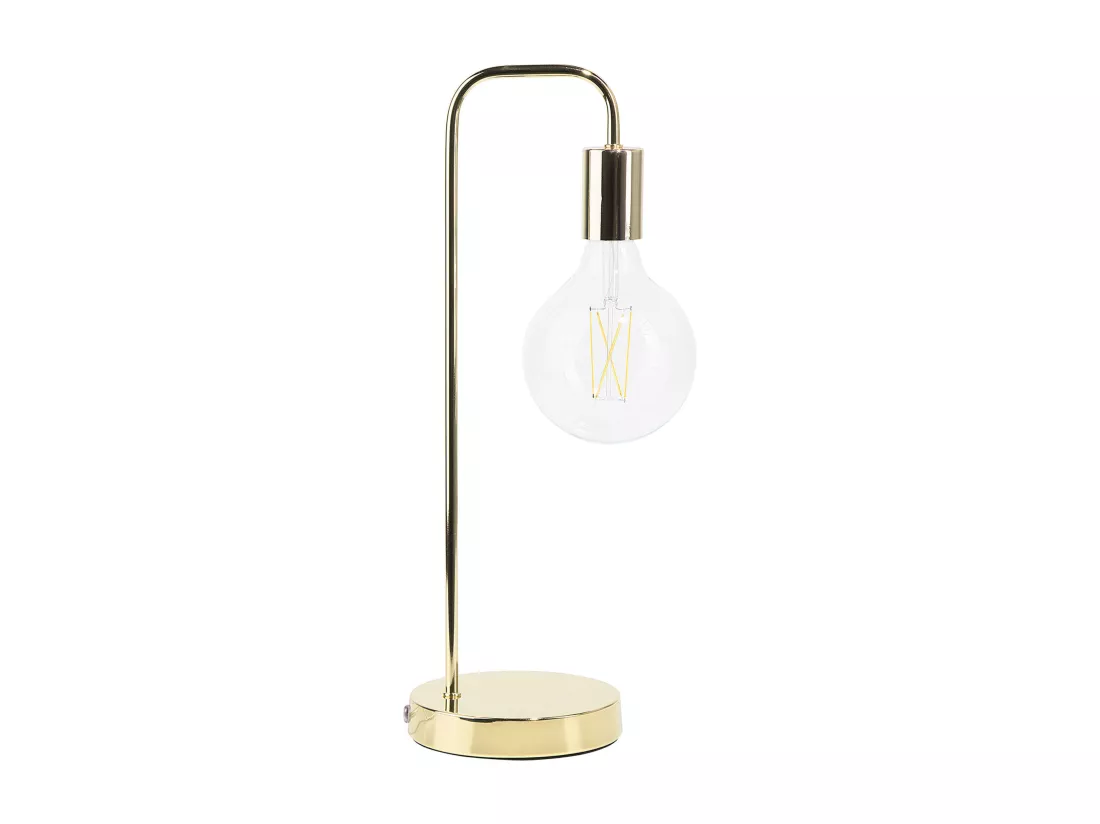 Lampe de bureau SAVENA Métal Doré