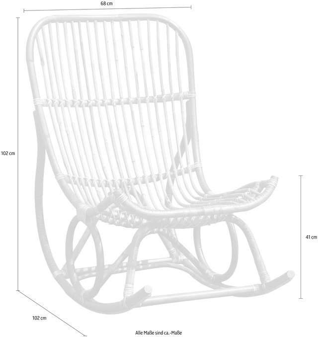 SIT Schaukelstuhl »Vintage« () handgefertigt
