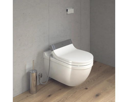 DURAVIT Starck 3 douchetoilet, diepe spoeling, met rand, glanzend wit, zonder toiletzitting, 2226590000