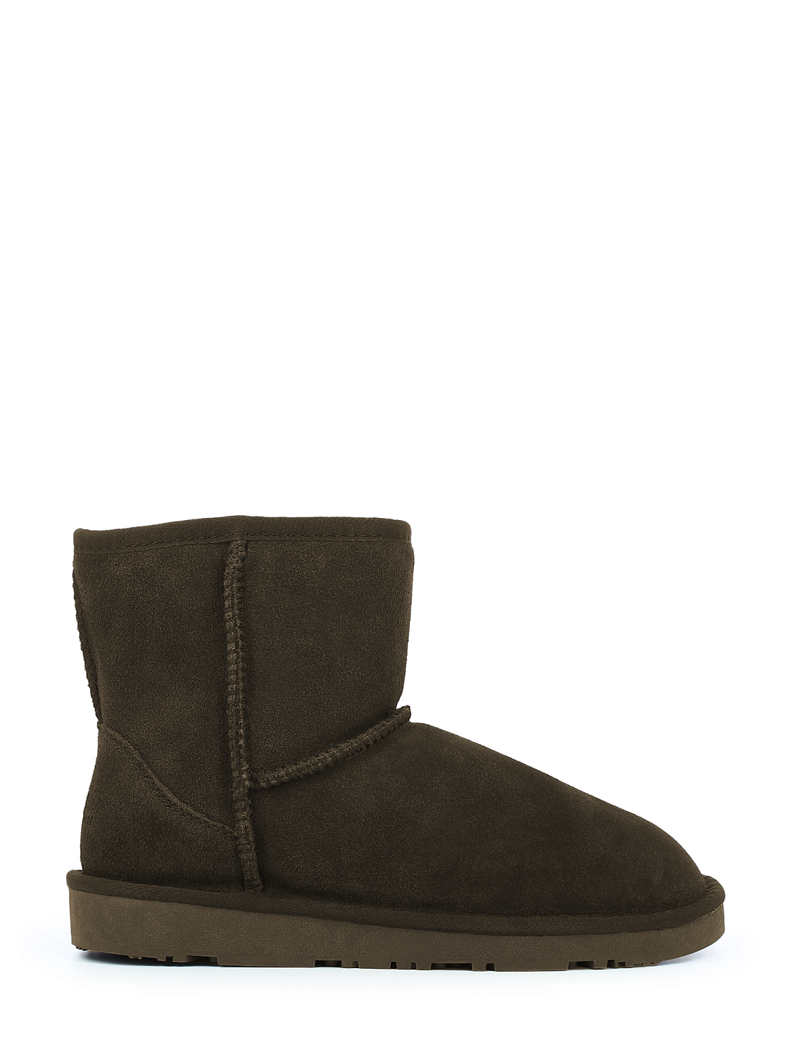 Rugged Gear Brown wool suede water resistant
