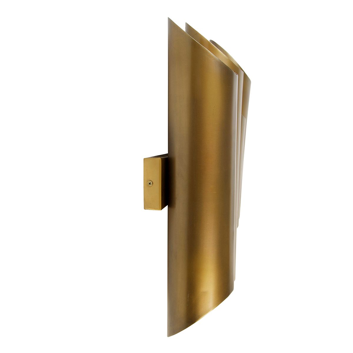 Industriële wandlamp messing 10-lichts - Whistle