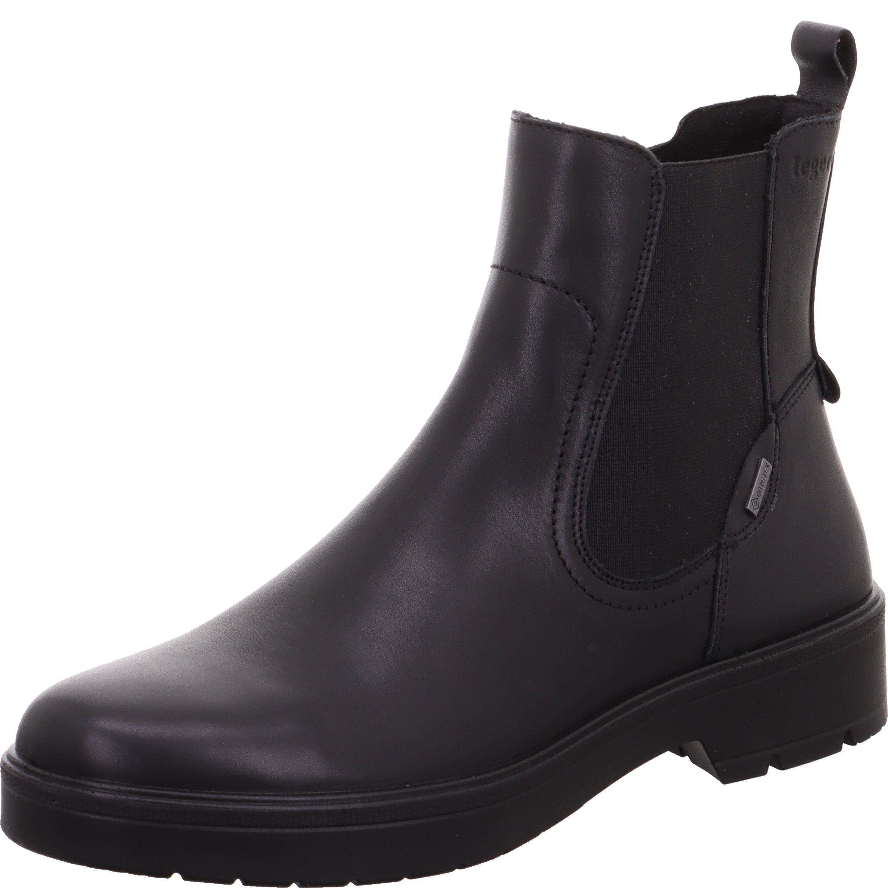 legero MYSTIC Damen  Chelsea Boots mit Reißverschluss - Farbe: Schwarz - Größe: 6.5