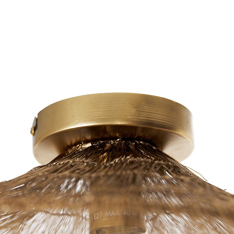 Oosterse plafondlamp goud 45 cm - Vadi