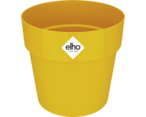 elho b.for originele plastic plantenbak, Ø 14 cm, H 13 cm, oker