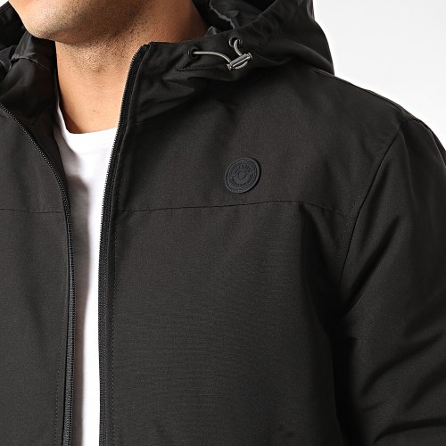 Veste Zippée Capuche Damian Noir