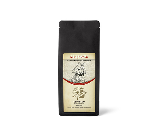 Segelwerk - Red Pirate Espresso - 250 g Ganze Bohne