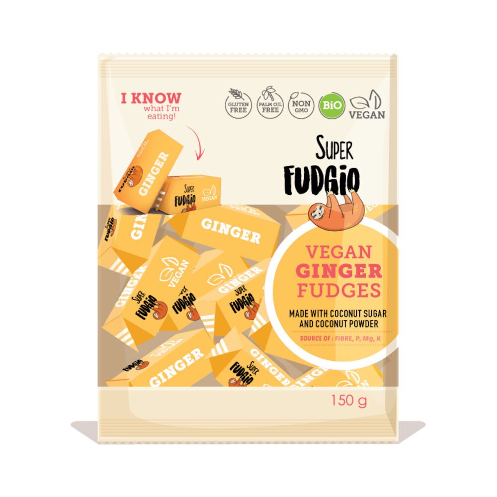 Super Fudgio Ingefærkarameller