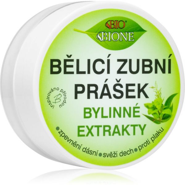 Bione Cosmetics Dentamint Herbal Extracts Pó de Clareamento Dental 40 g