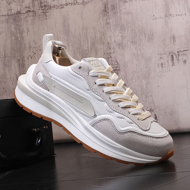 Mr Ozera - Color Block Platform Sneakers