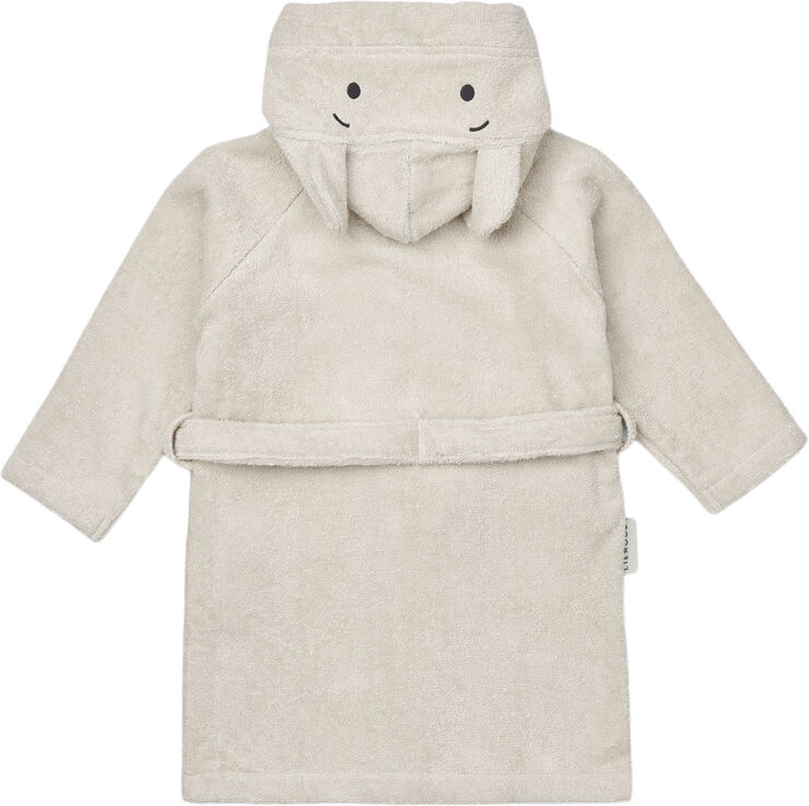 Liewood Lily Elephant Bathrobe Sandy