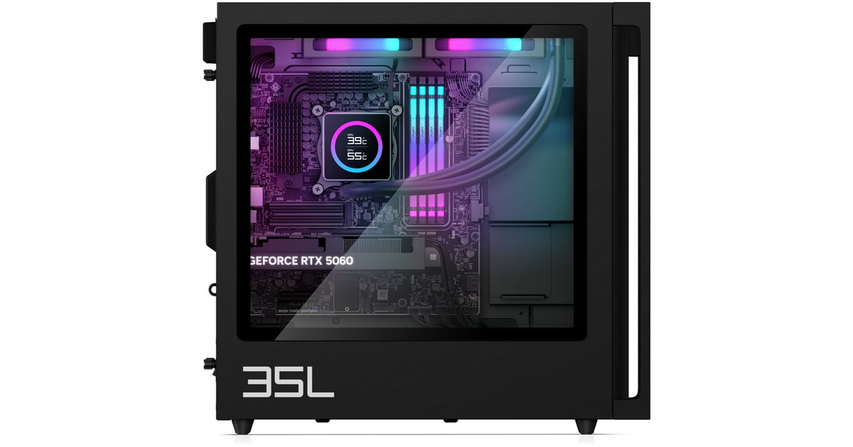 OMEN35L Gaming Desktop GT16-1380nd (CW7T0EA)  (Zwart | Ryzen 7 9800X3D | RTX 5080 | 32 GB | 2 TB SSD)