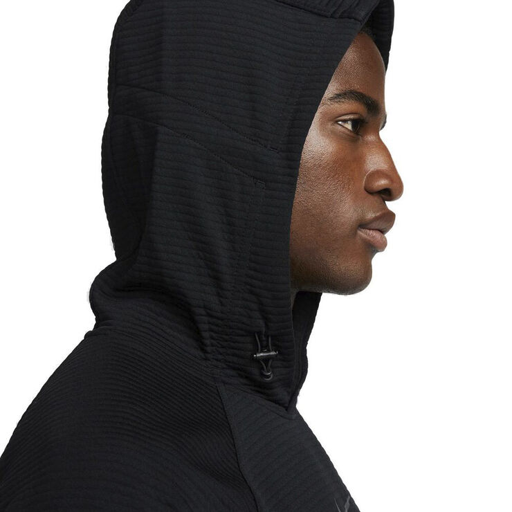 Nike Pro Dri Fit Fleece Fitness Troje Sort