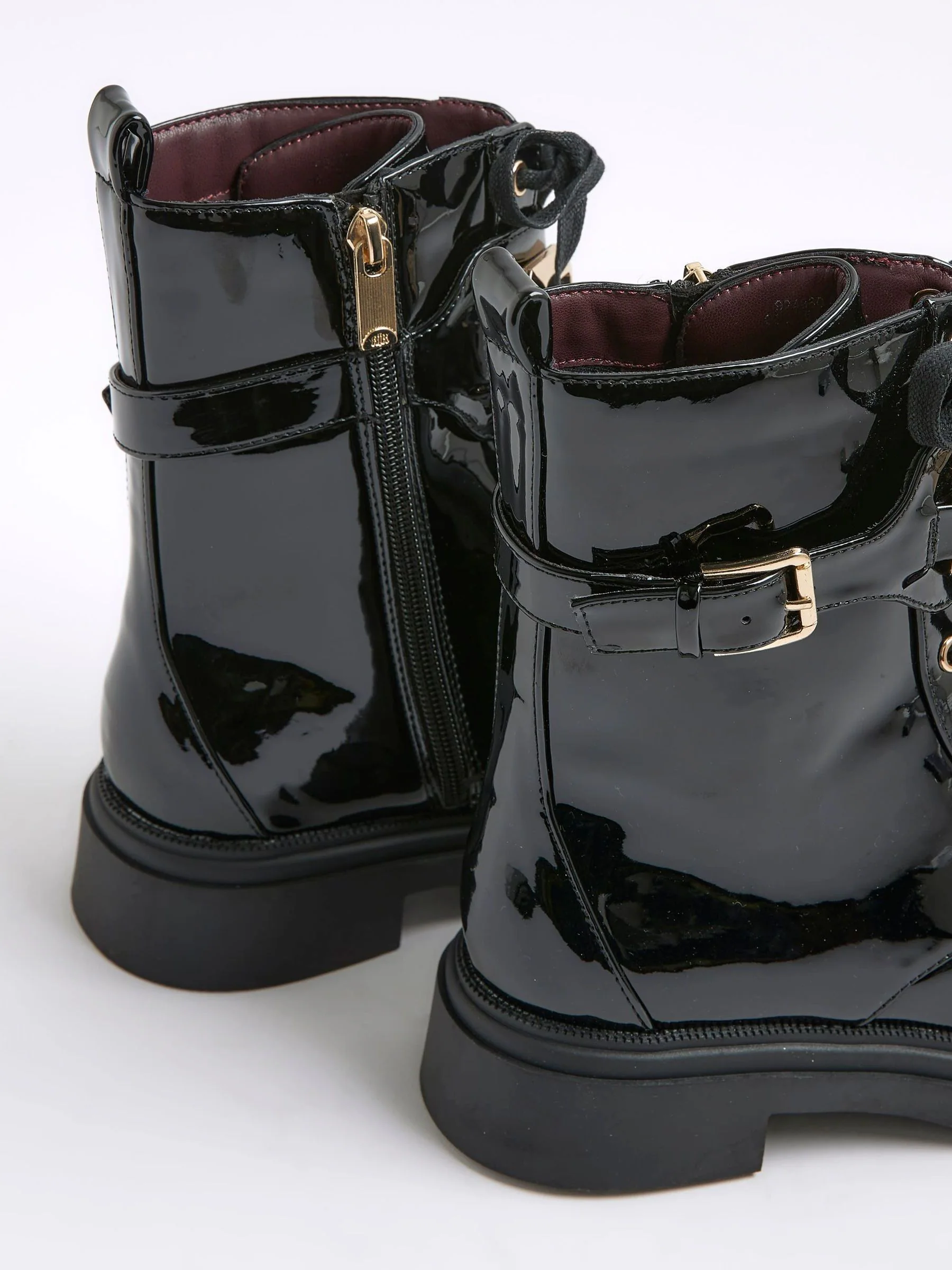 River Island Lace-Up Chunky Boots