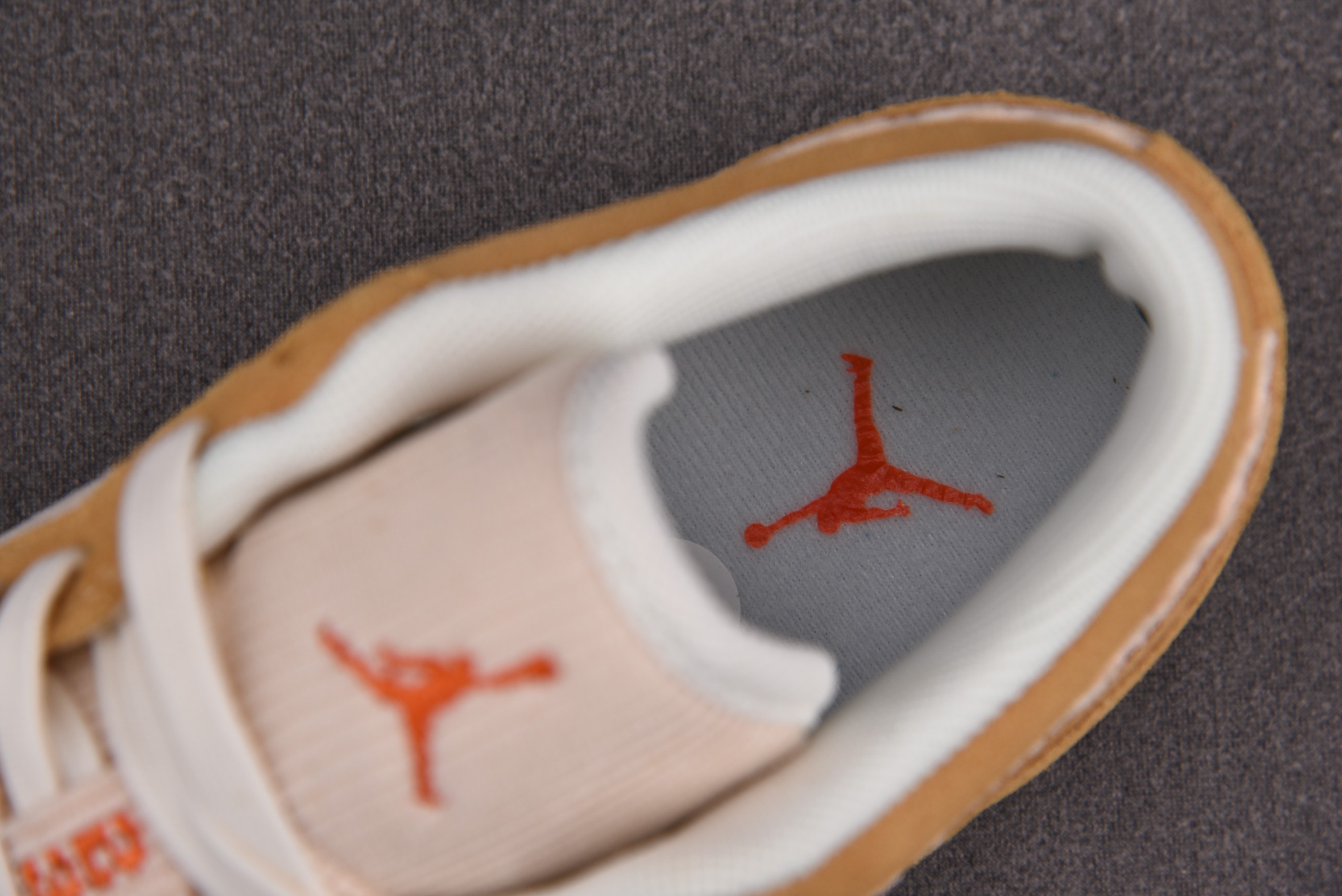 Jordan 1 Low SE Twine Orange Quartz Corduroy (Women Size!!)