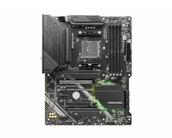 MSI MAG B550 TOMAHAWK MAX WIFI - Bundkort - ATX - Socket AM4 - AMD B550 Chipset - USB 3.2 Gen 1, USB 3.2 Gen 2, USB-C 3.2 Gen2, USB-C 3.2 Gen 1 - 2.5 Gigabit LAN, Wi-Fi 6, Bluetooth - onboard grafik (CPU påkrævet) - HD Audio (8-kanaler)