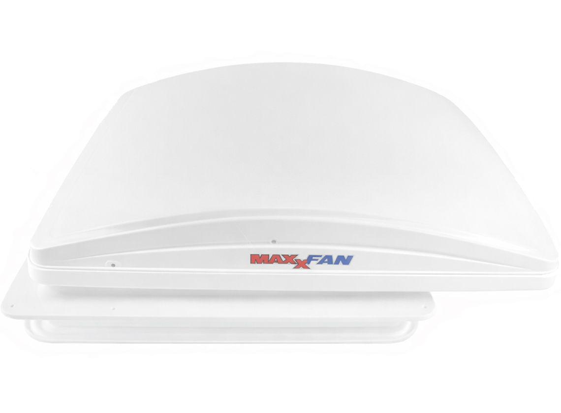Maxxfan Deluxe 40 x 40 dakluik met ventilator - white