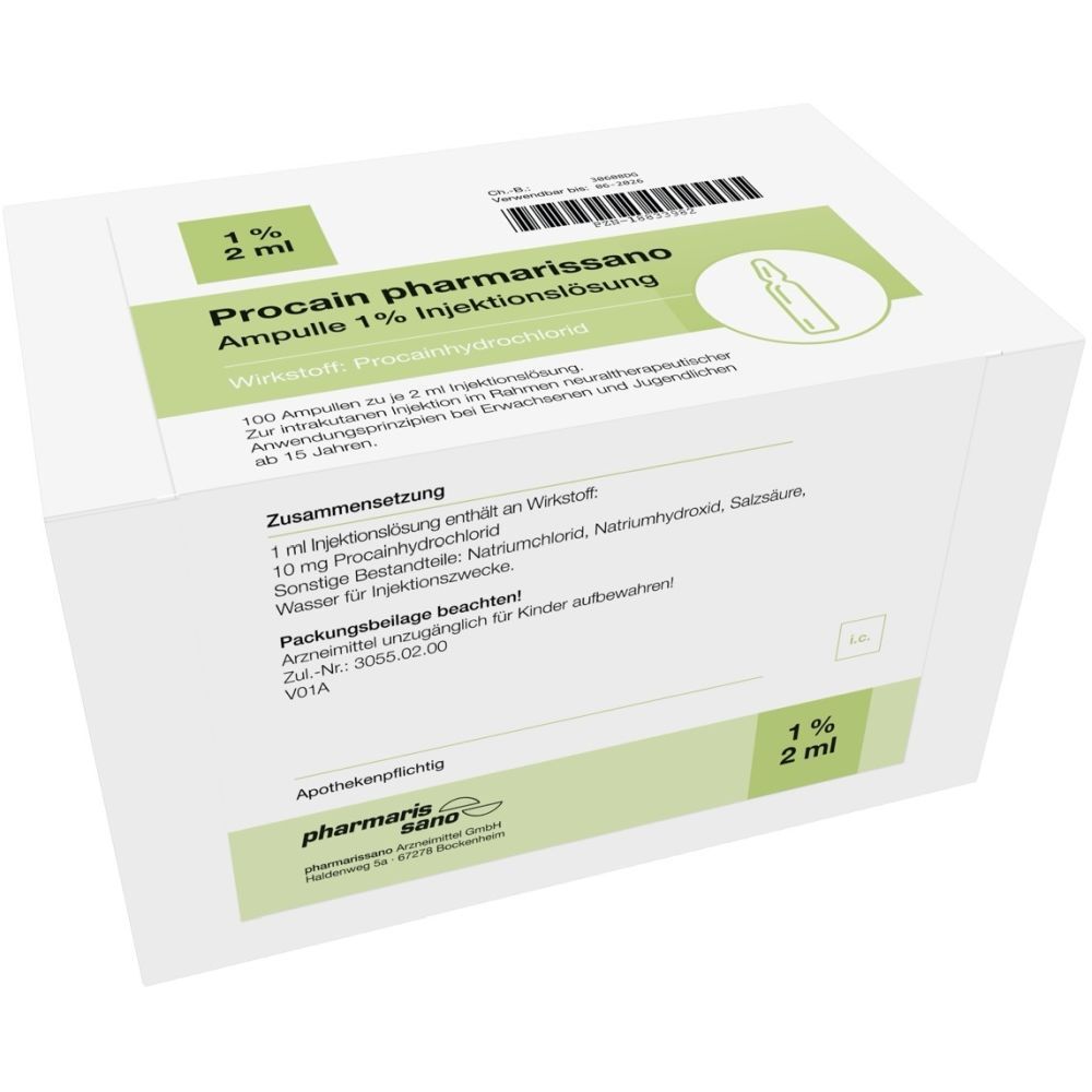 Procain pharmarissano 1 %