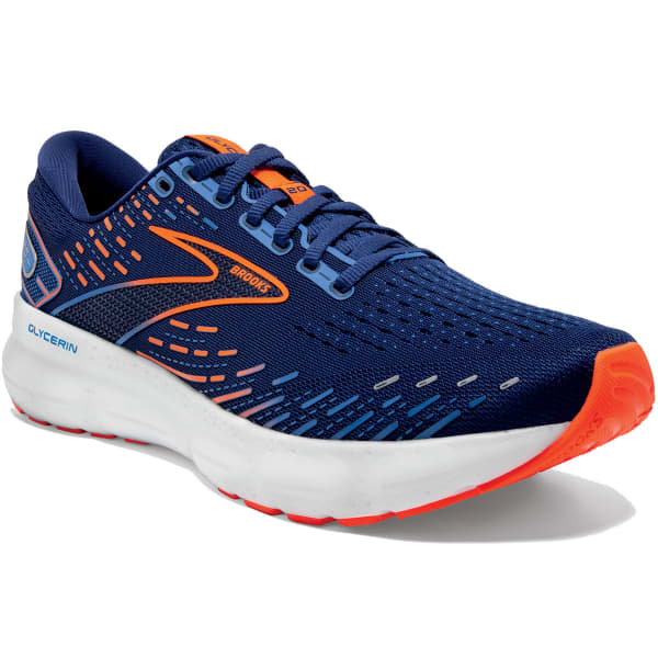 Chaussure running BROOKS GLYCERIN 20 BLUE DEPTHS/PALACE BLUE/ORANGE
