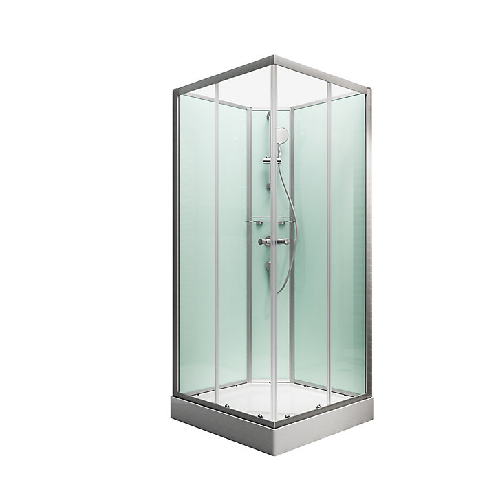 Cabine de douche intégrale, Ibiza Schulte, 90 x 90 cm