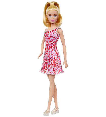 Barbie Puppe - Barbie Fashionista Puppe - Pink Floral Kleid