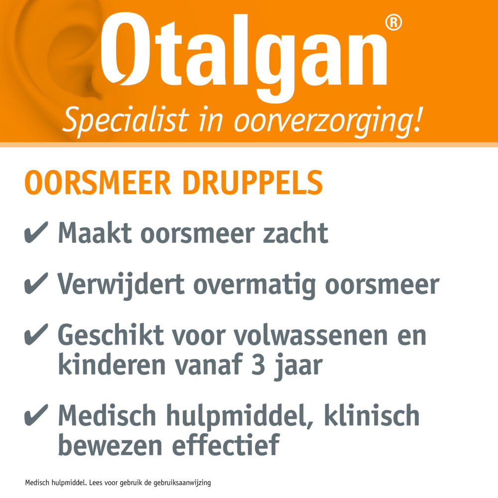 Otalgan Oorsmeerdruppels 10 ml