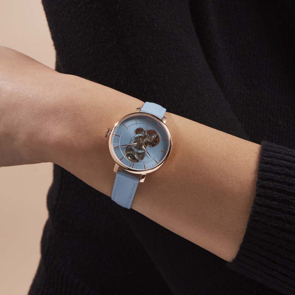Montre Pierre Lannier Melodie Bleu