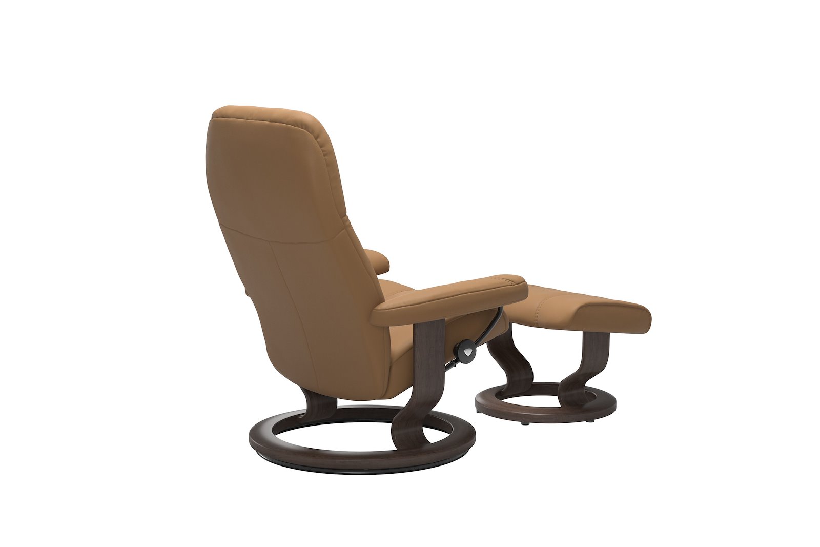 Consul lenestol m/krakk Hud Paloma Taupe - Classic - Wengebeiset