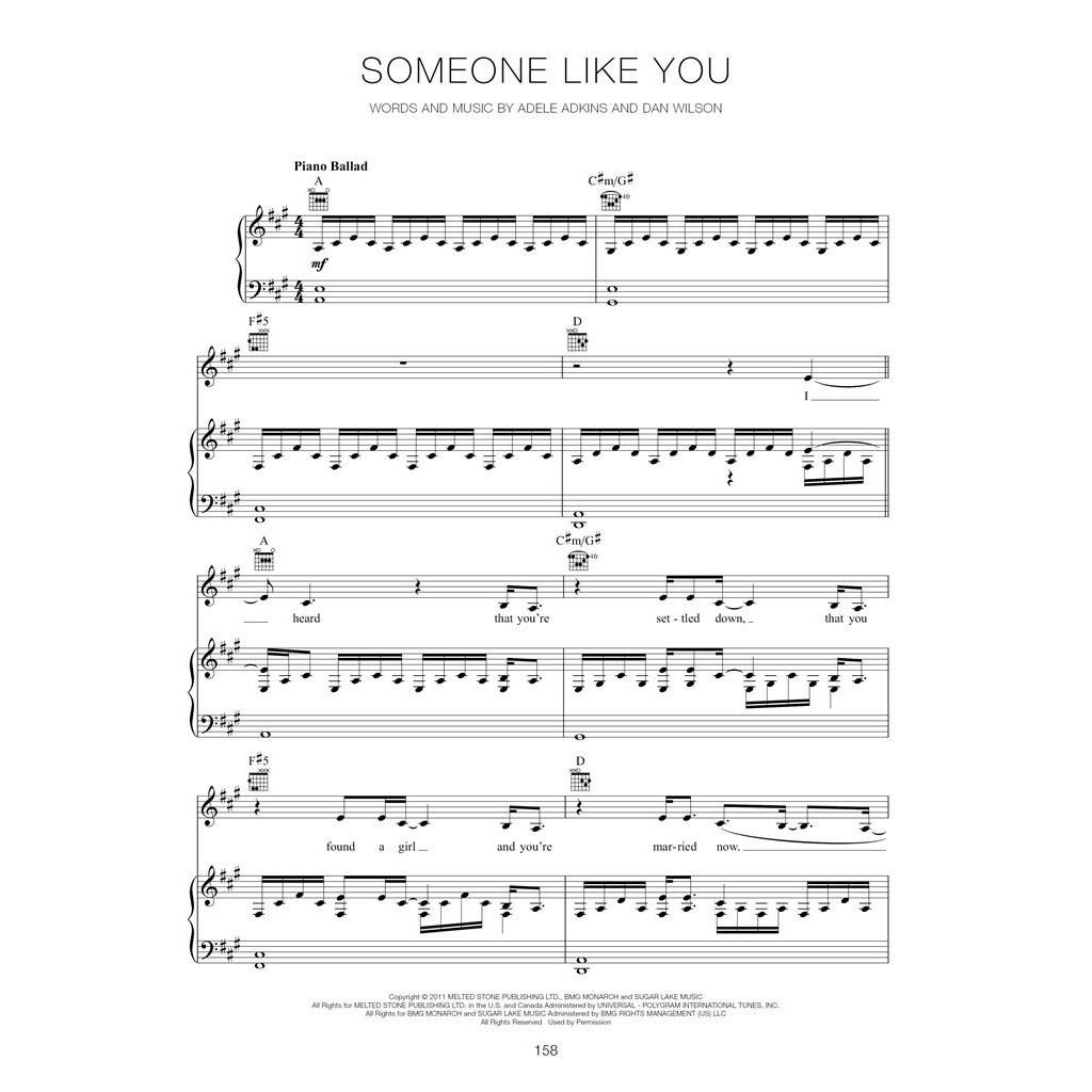 Hal Leonard Adele The Complete Collection voor piano, zang en gitaar