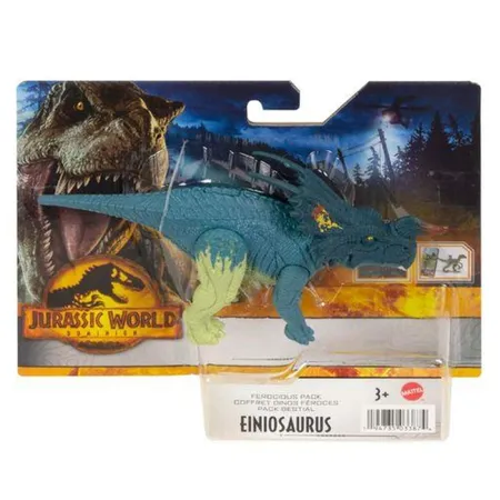 Mattel Jurassic World Ferocious Pack, 1 Stück, 12-fach sortiert