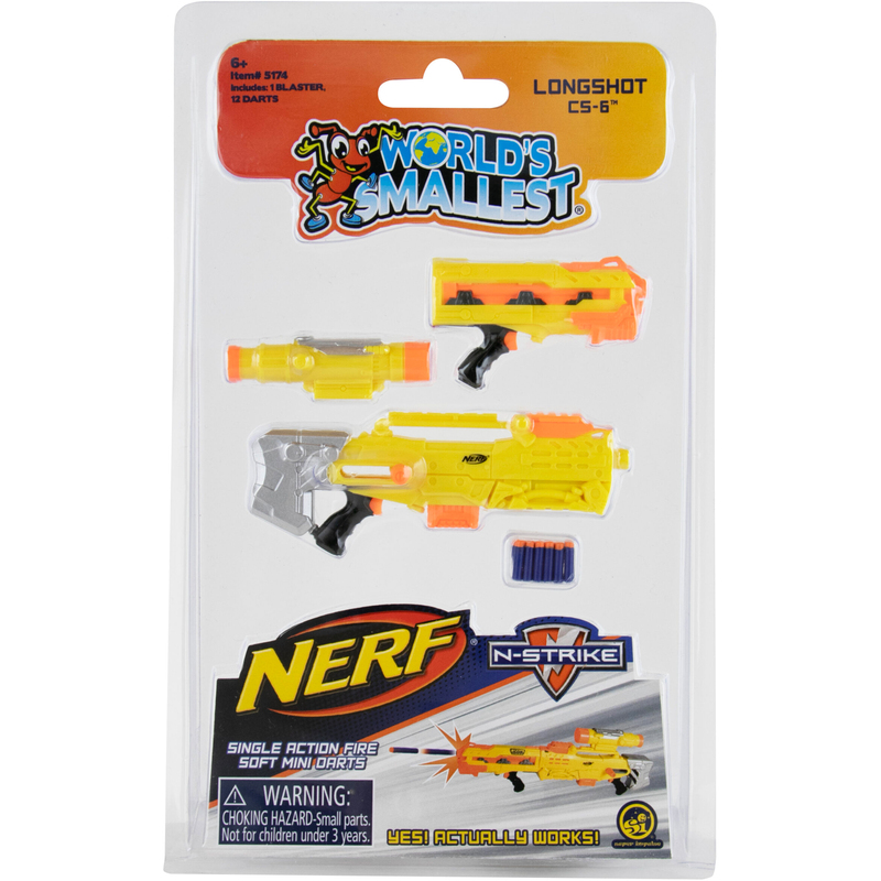 Worlds Smallest Nerf Blaster