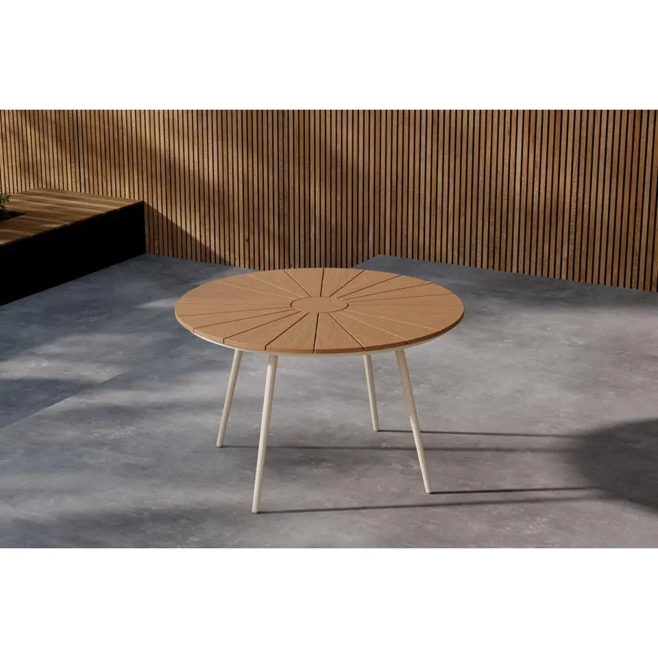 Svea - Esra ronde eettafel - Ø120 cm - beige