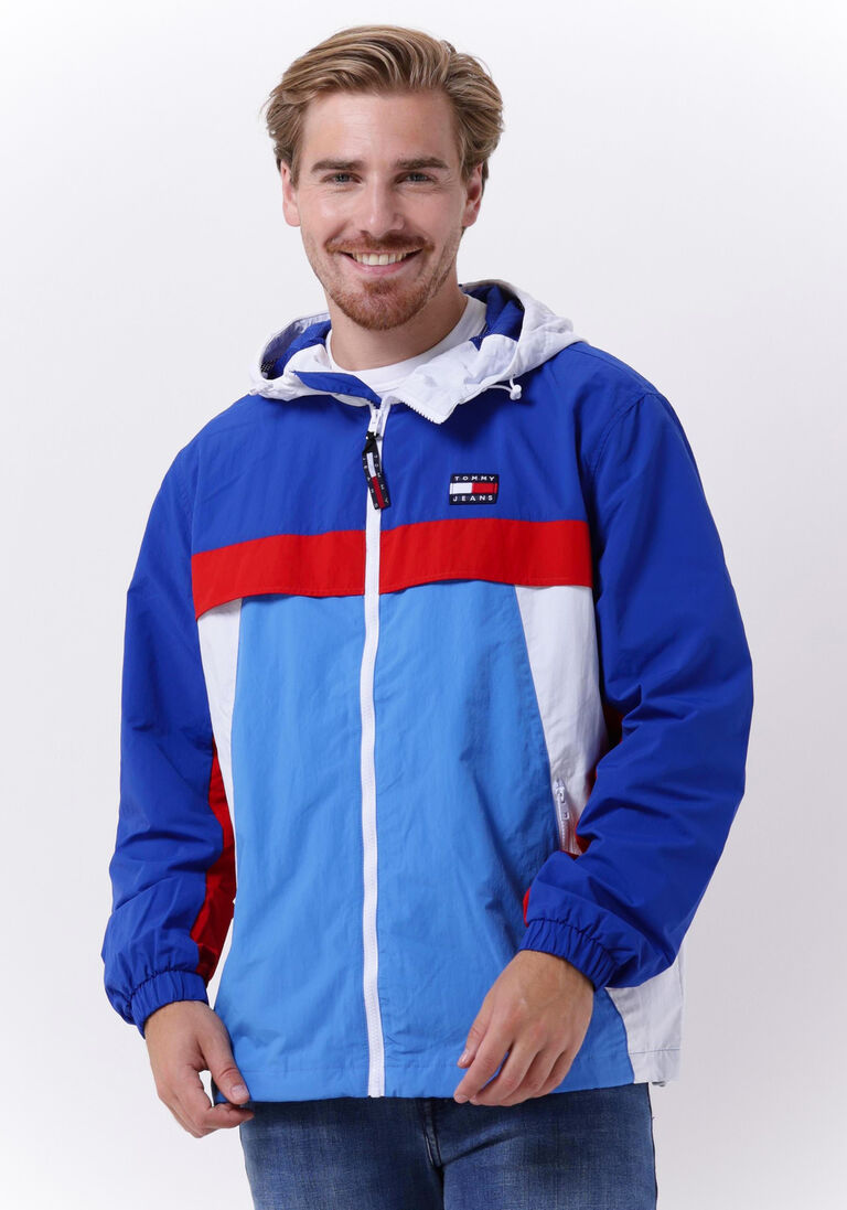 TOMMY JEANS blauwe tommy jeans jack tjm chicago colorblock