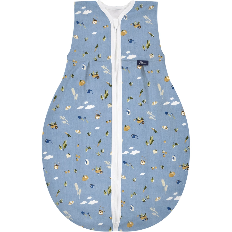 Alvi® Kugelschlafsack Molton Farmhouse