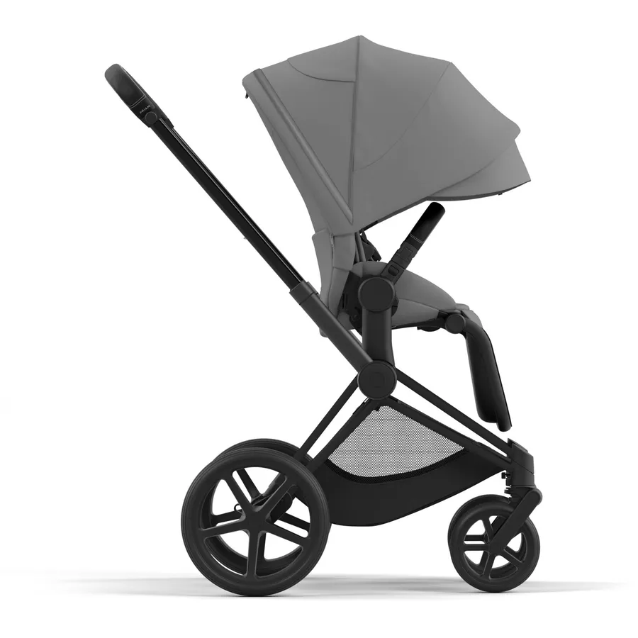 cybex PLATINUM Kombikinderwagen New Priam Priam Matt Black Mirage Grey
