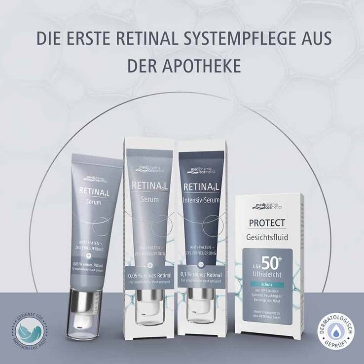 Medipharma cosmetics Protect Gesichtsfluid LSF 50 + , 50 ml
