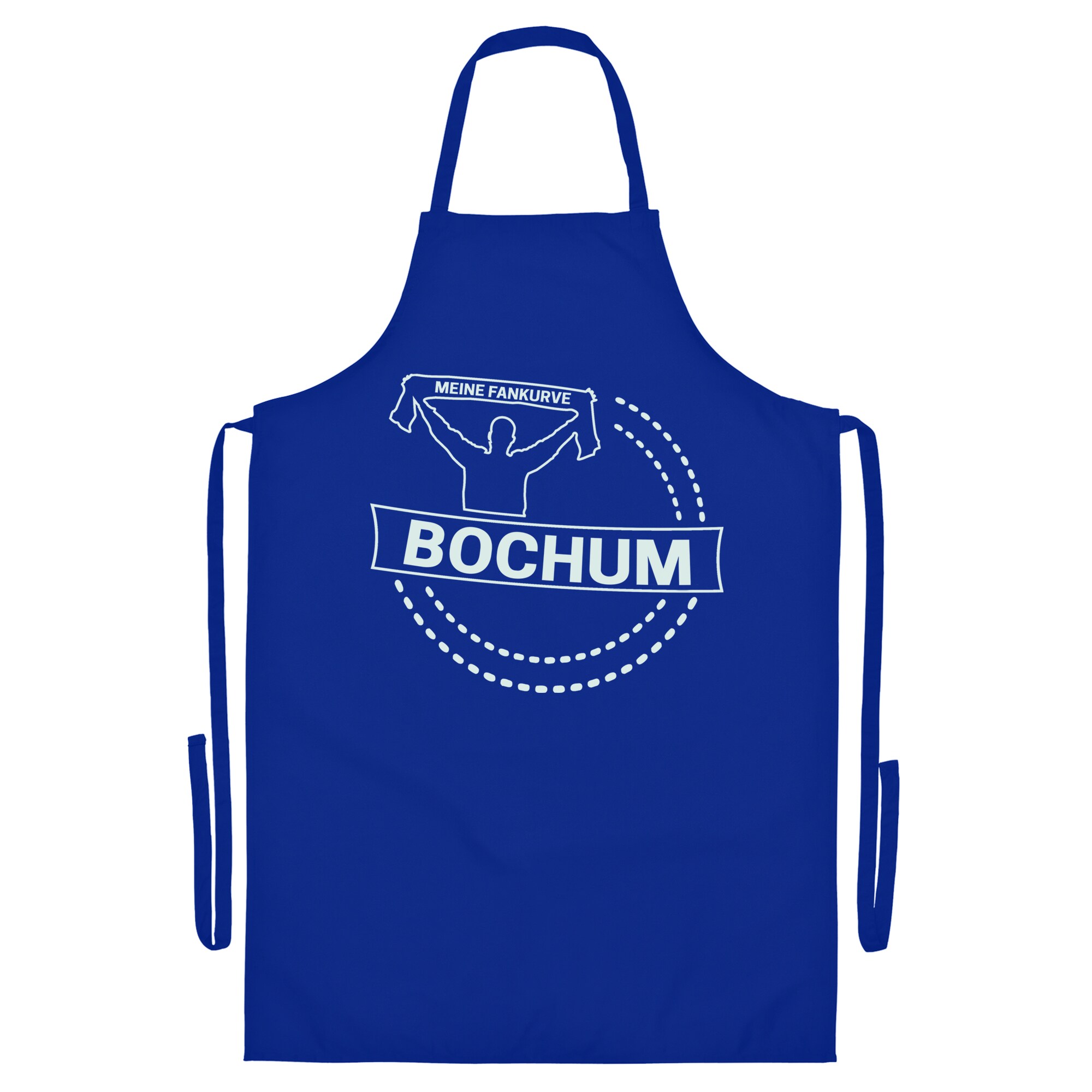 multifanshop® Grillschürze - Bochum - Meine Fankurve - Druck weiß