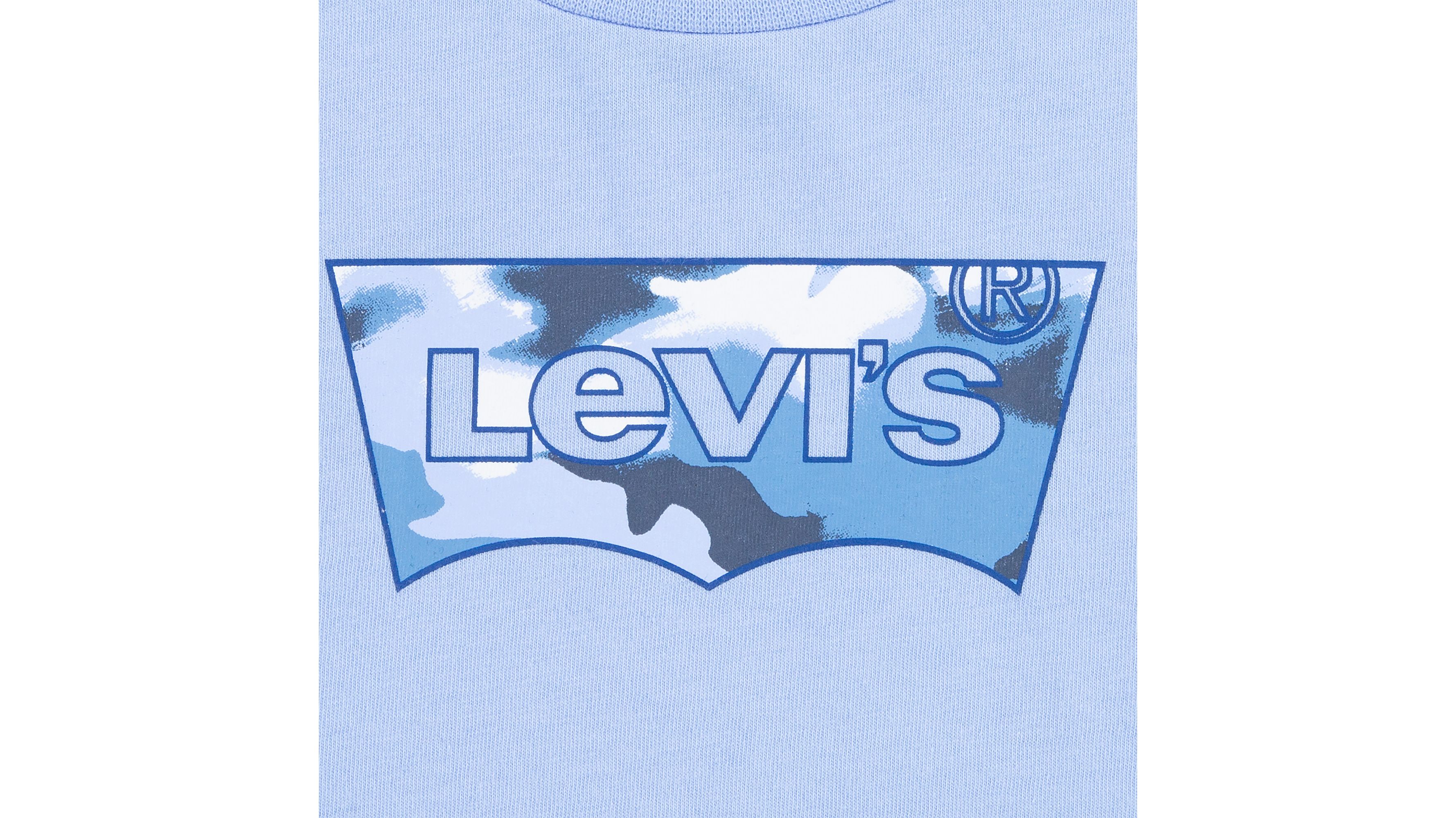 T-shirt Fill camouflage Batwing - Serenity - Bleu