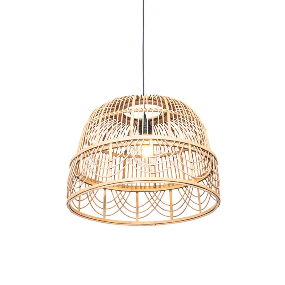 Qazqa hanglampen michelle bruin e27